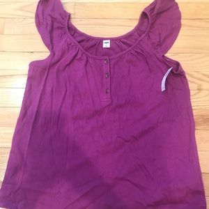 Old Navy purple top!